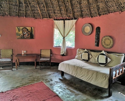 The Banda Bungalow of Africa Safari Selous feature authentic architecture and decoration