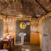 Bathroom in Africa Safari Selous Lodge