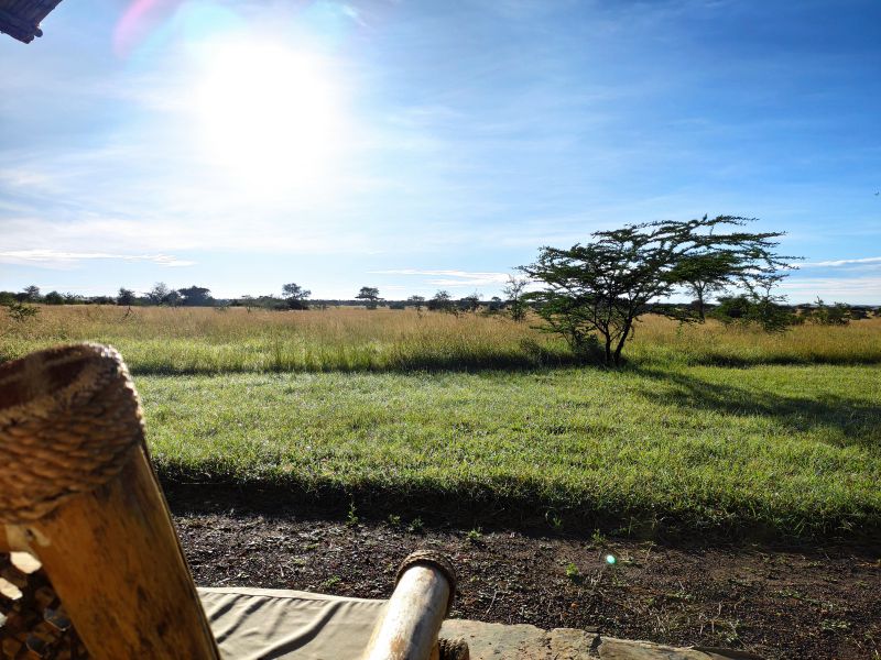Enjoy the sun rise from your private veranda in Africa Safari Serengeti Ikoma Lodge